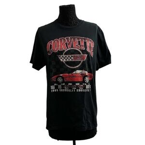 CORVETTE Vintage-Inspired Graphic Short Sleeve Tee